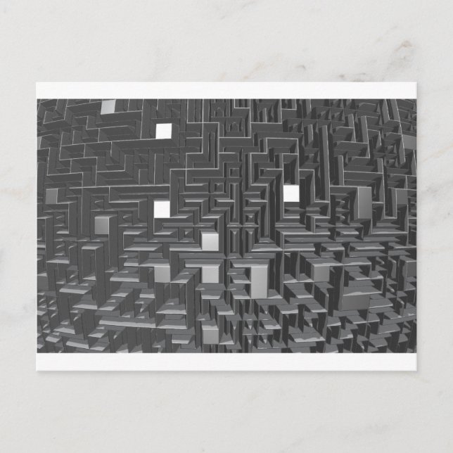 Phantastisches Labyrinth Postkarte (Vorderseite)