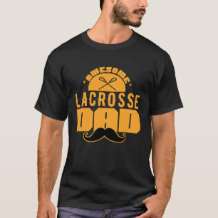 Phantastisches Lacrosse Vater-Geschenk T-Shirt