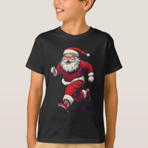 Phantastisches Laufen von Santa Outfit für Joggen  T-Shirt