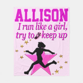 PHANTASTISCHES LAUFEN WIE EIN MÄDCHENFLEECKEN FLEECEDECKE