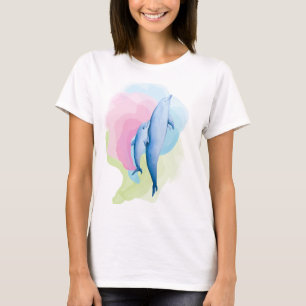 Phantastisches Meer mit Delphinen T-Shirt