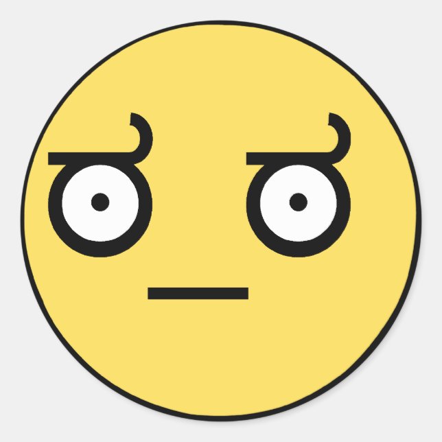 Phantastisches Missverständnis Runder Aufkleber (Vorderseite)