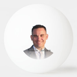 Phantastisches Monogramm Einzigartiges Foto Neues Tischtennisball