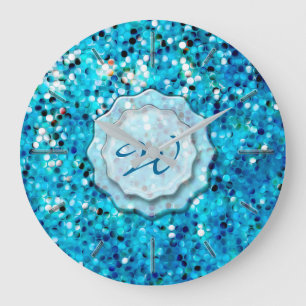 Phantastisches Mosaik 2 Große Wanduhr