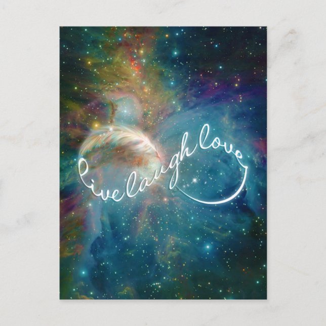 Phantastisches mystisches Symbol für "Live Lagh Li Postkarte (Vorderseite)