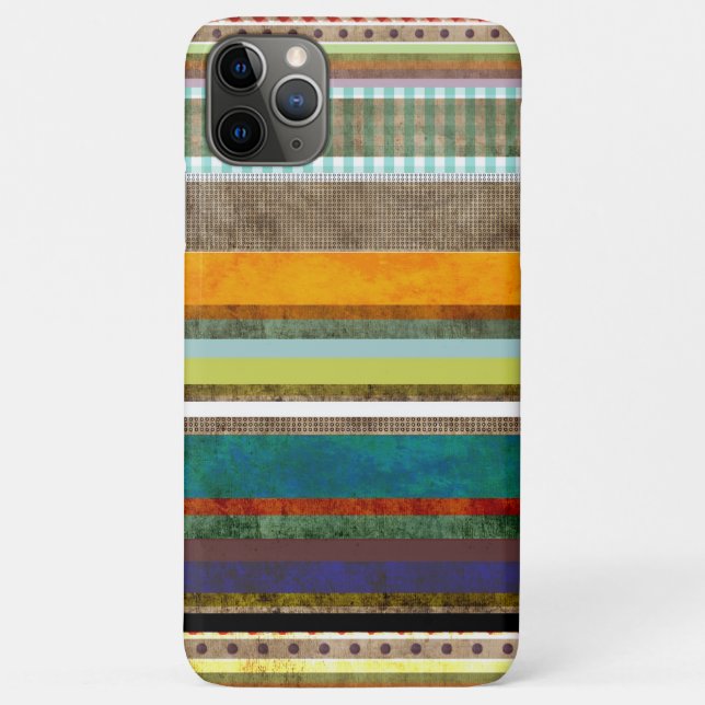 Phantastisches neues iPhone X Graue gestreifte Kun Case-Mate iPhone Hülle (Rückseite)