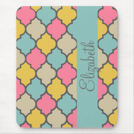 phantastisches niedliches trendy Quatrefolienfarbi Mousepad