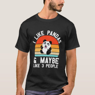 Phantastisches Panda-Zitat für Tierfächer T-Shirt