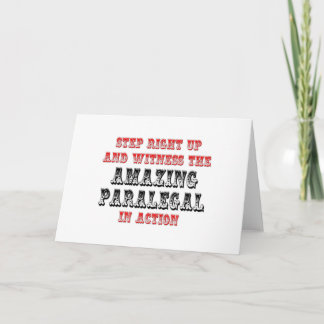 Phantastisches Paralegal Karte