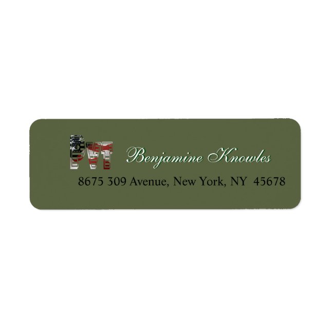 Phantastisches Patriotisches Militär einzigartig (Vorne)