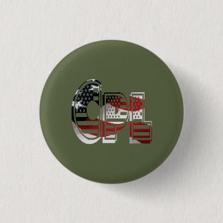 Phantastisches Patriotisches Militär einzigartig Button