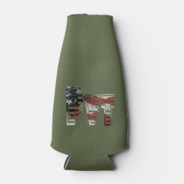 Phantastisches Patriotisches Militär einzigartig Flaschenkühler