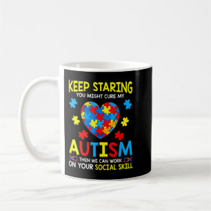 Phantastisches Puzzle Piece TShirt Autismus Bewuss Kaffeetasse