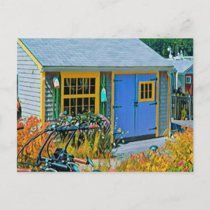 Phantastisches Radzeichnen Postkarte