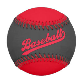 Phantastisches rotes Sportbaseball Baseball