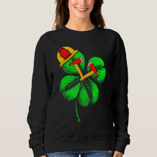 Phantastisches Saint Patrick S Day Feuerwehrschiff Sweatshirt