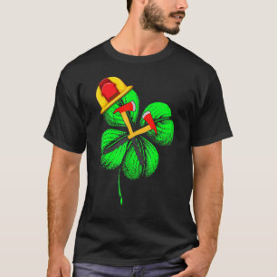 Phantastisches Saint Patrick S Day Feuerwehrschiff T-Shirt