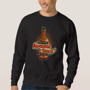 Phantastisches Sauce Grillgrill rauchen Sweatshirt