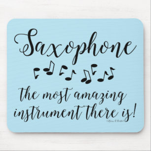 Phantastisches Saxophon Mousepad