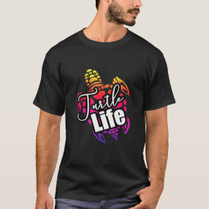Phantastisches Schildkrötenleben - Sea Beach Desig T-Shirt