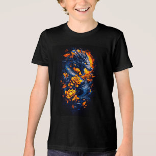 Phantastisches Shirt des Drachen Tri-Blend