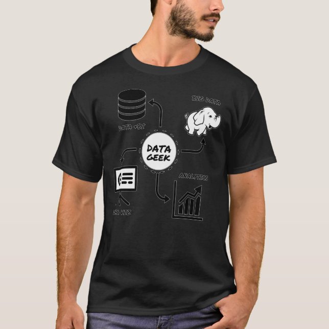 Phantastisches Shirt, Gehäuse und Zubehör von Data T-Shirt (Vorderseite)