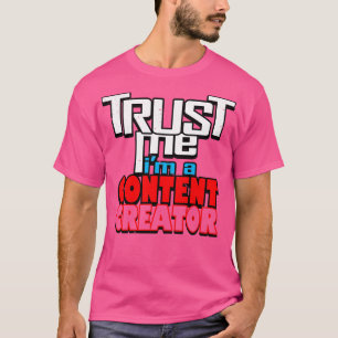 Phantastisches Slogan-Geschenk für Content-Creator T-Shirt