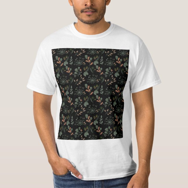 Phantastisches Sommermuster T-Shirt (Vorderseite)