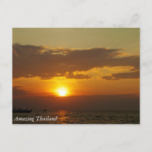 Phantastisches Thailand Postkarte