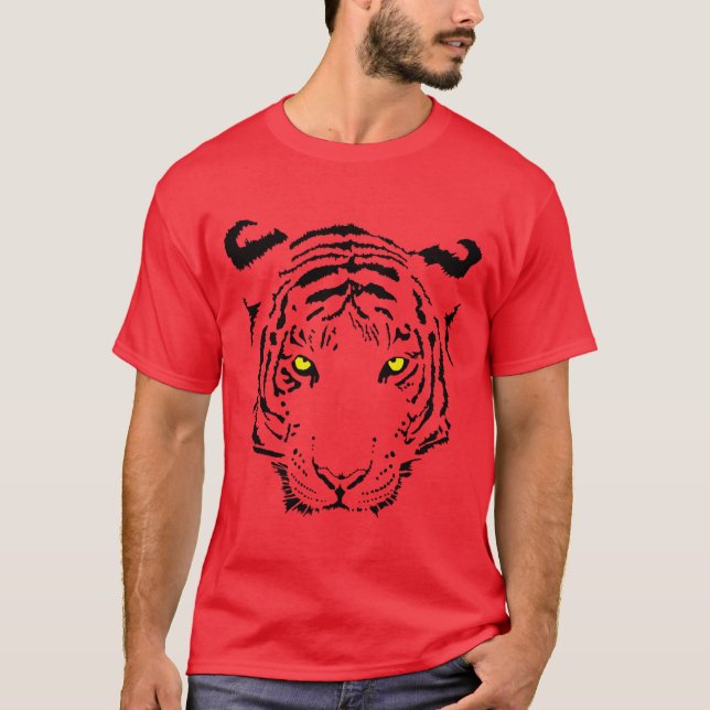 Phantastisches und wunderschönes Tigergesicht - Sh T-Shirt (Vorderseite)