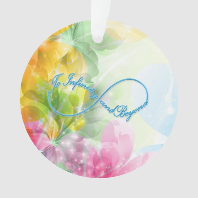 Phantastisches Unendlichkeitssymbol "Bis zur Unend Ornament (Vorderseite)