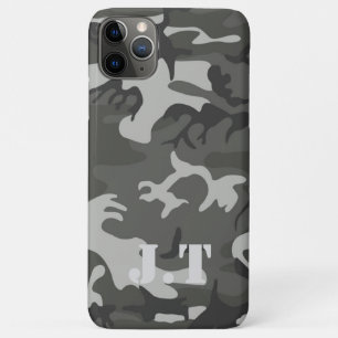 Phantastisches Urban Camouflage Muster Monogramm iPhone 11 Pro Max Hülle