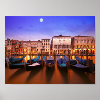 PHANTASTISCHES Venedig Romantisches Poster