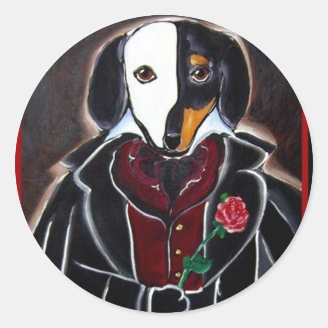 Phantom-Aufkleber Runder Aufkleber (Vorderseite)