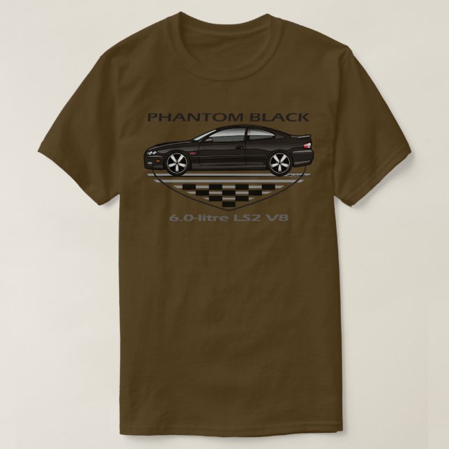 Phantom Black T-Shirt (Design vorne)