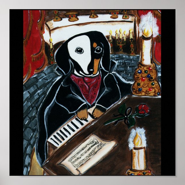 Phantom-Dackel Poster (Vorne)