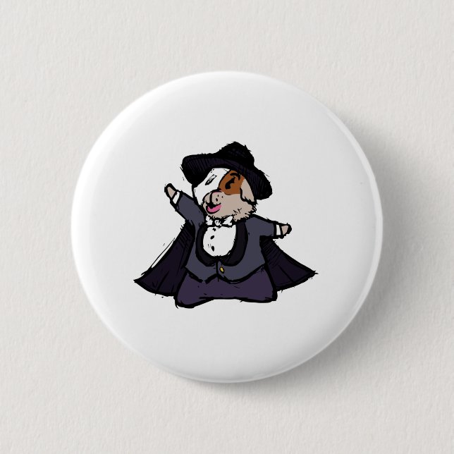 Phantom der Oper Guinea Pig Button (Vorderseite)