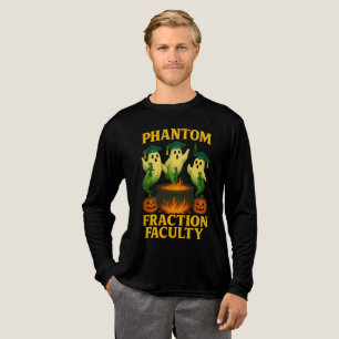 Phantom Fraction Faculty Ghosts Halloween Tri-Blend Shirt