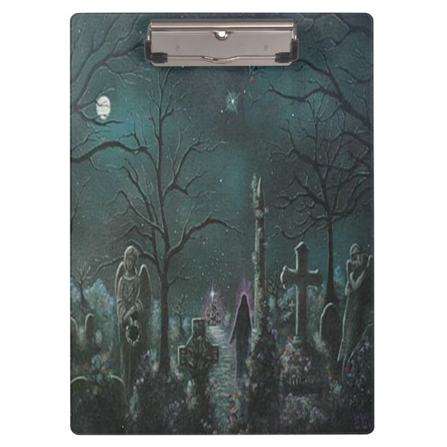 Phantom Graveyard Clipboard Klemmbrett (Vorderseite)