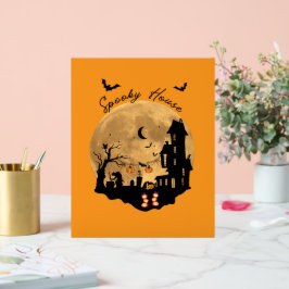 Phantom Home-Dekoration von Hauntingly Fun Acrylschild