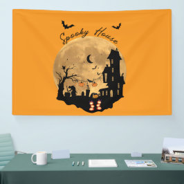 Phantom Home-Dekoration von Hauntingly Fun Banner