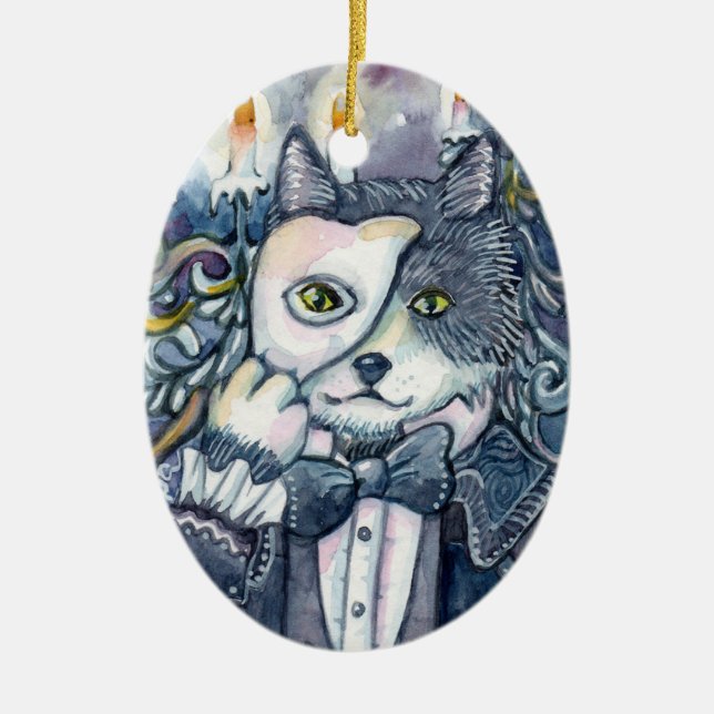 Phantom Keramik Ornament (Vorne)