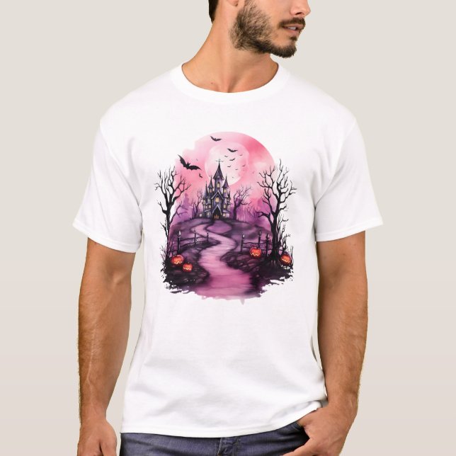 Phantom Manor: Eerie Zuhause & Mode T-Shirt (Vorderseite)