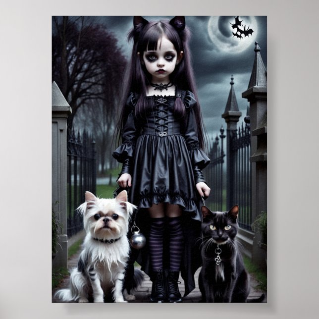 Phantom Portraits: Realistische haunting-Darstellu Poster (Vorne)