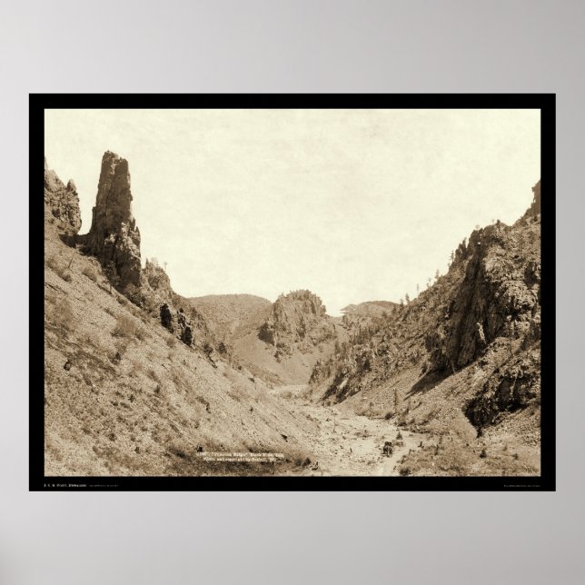 Phantom Ridge Black Hills SD 1890 Poster (Vorne)