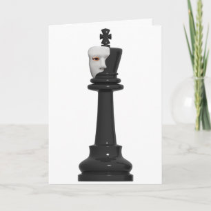 Phantom Schach King Geburtstagskarte Karte