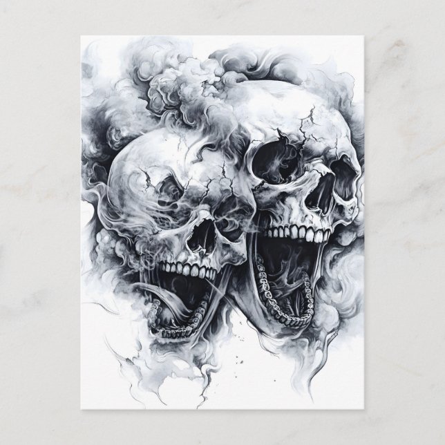 Phantom Skull Ankündigungspostkarte (Vorderseite)
