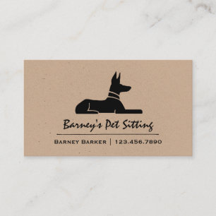 Pharao Hound Ägypter Hieroglyph Hund Visitenkarte