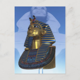 Pharao-Maske Postkarte