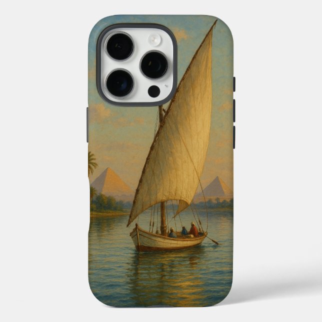 Pharao of the Nile - iPhone Case im antiken Ägypte (Rückseite)